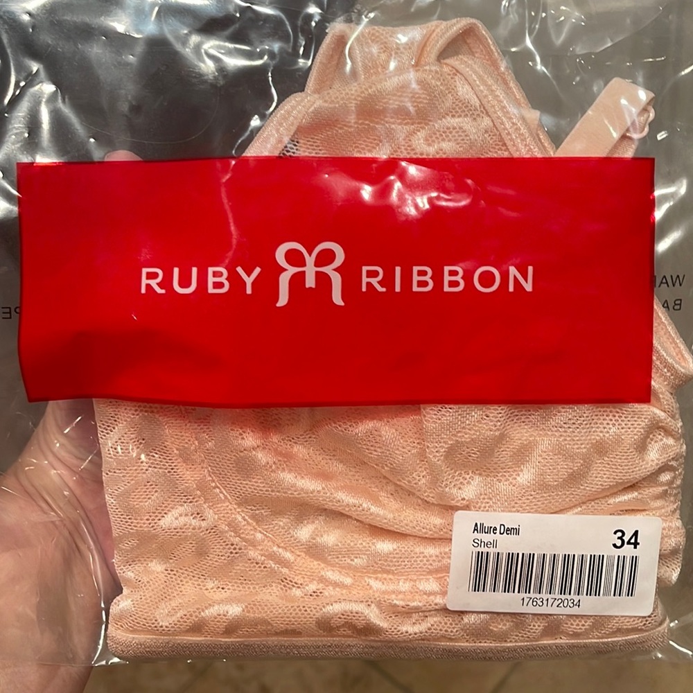 Ruby Ribbon Allure Demiette SHELL Size 34